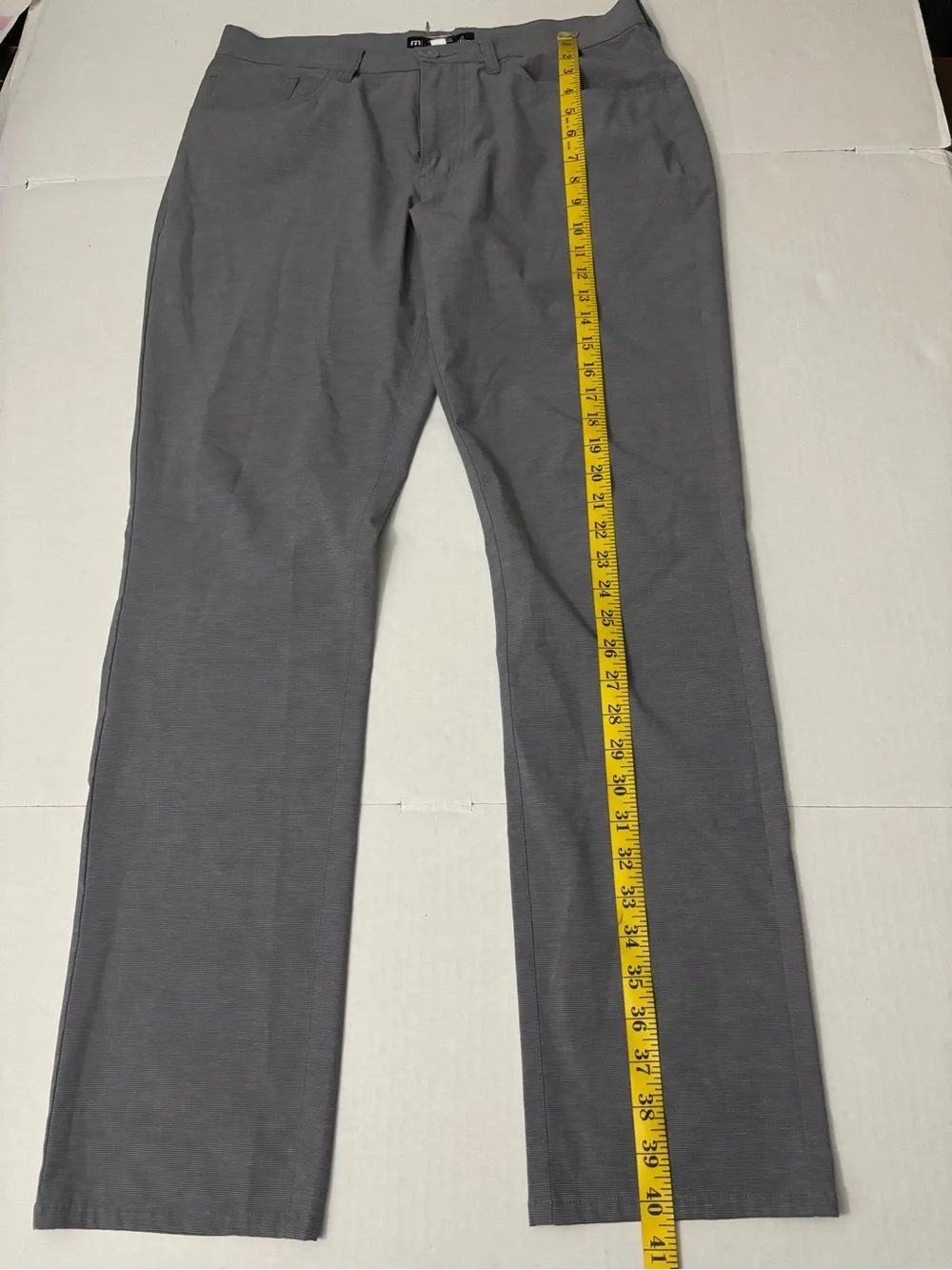 Travis Mathew 32x 32 Gray SLACKS Performance Golf Pants 1MQ534